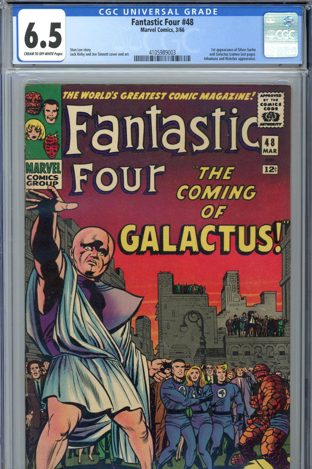 Fantastic Four #48 CGC 6.5 1st Silver Surfer