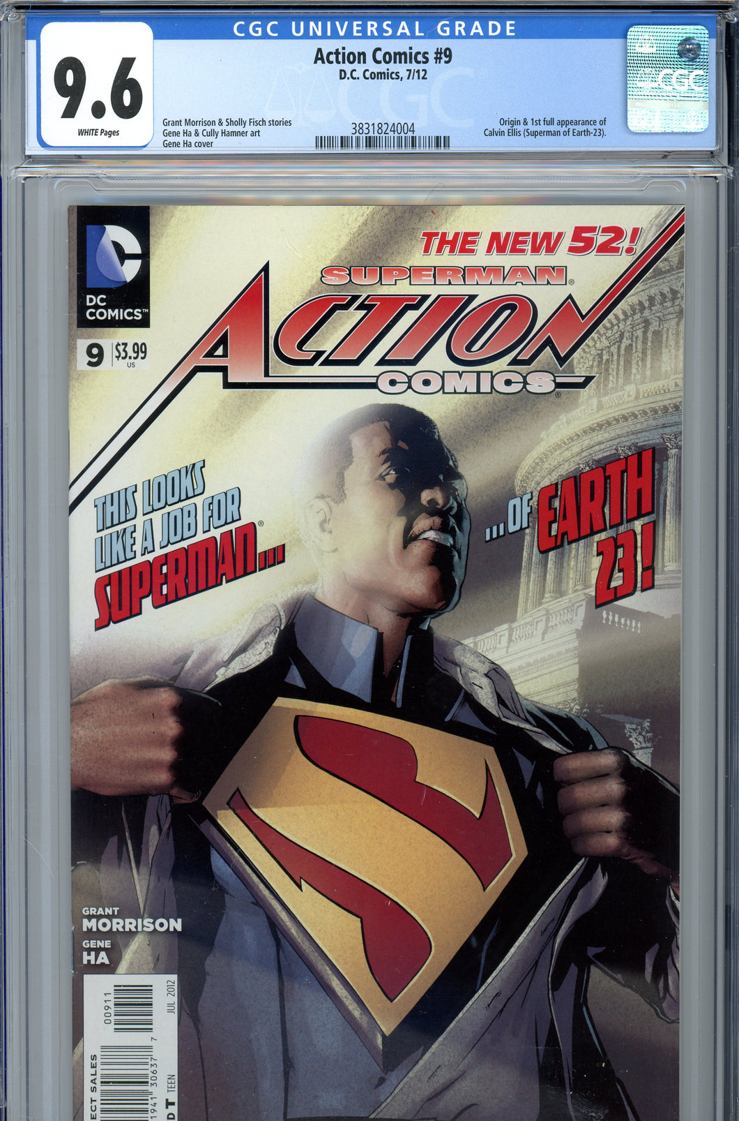 Action Comics #9 CGC 9.6