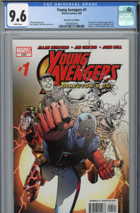 Young Avengers #1 CGC 9.6 Director's Cut
