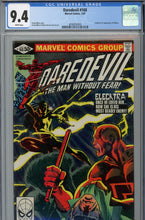 Load image into Gallery viewer, Daredevil #168 CGC 9.4 1st Elektra
