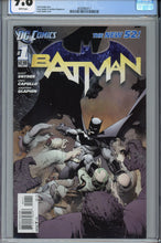 Load image into Gallery viewer, Batman New 52 #1 CGC 9.8
