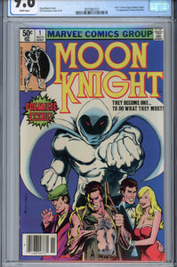 Moon Knight #1 CGC 9.6 Newsstand