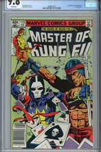 Load image into Gallery viewer, Master of Kung-Fu #115 CGC 9.8 Newsstand
