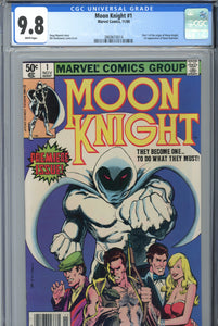 Moon Knight #1 CGC 9.8 Newsstand