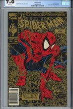 Load image into Gallery viewer, Spider-Man #1 UPC Gold Edition CGC 9.8
