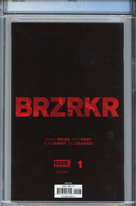 BRZRKR #1 CGC 9.8 Third Print