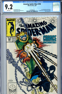 Amazing Spider-Man #298 CGC 9.2 WP 1st McFarlane Spidey