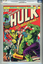 Load image into Gallery viewer, The Incredible Hulk #181 CGC 7.5 1st Wolverine
