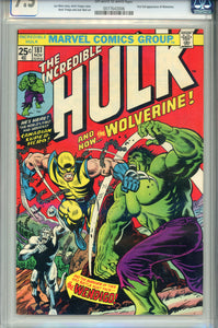 The Incredible Hulk #181 CGC 7.5 1st Wolverine