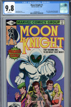 Load image into Gallery viewer, Moon Knight #1 CGC 9.8 WP
