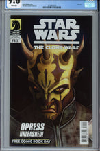 Load image into Gallery viewer, Star Wars Clone Wars FCBD CGC 9.6 1st Savage Opress
