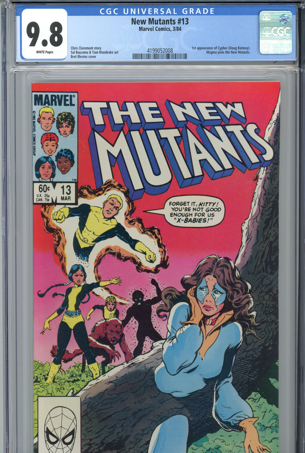 New Mutants #13 CGC 9.8