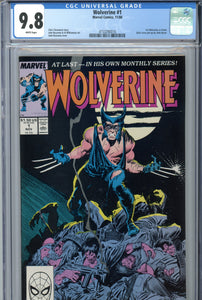 Wolverine #1 (1988) CGC 9.8
