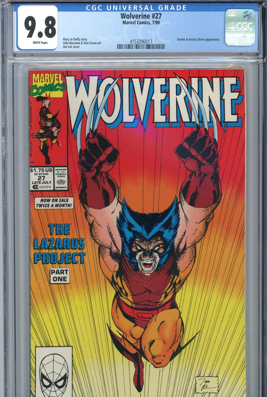 Wolverine #27 CGC 9.8