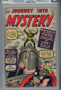 Journey Into Mystery #85 CGC 6.5 1st Loki Old Case
