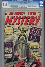 Load image into Gallery viewer, Journey Into Mystery #85 CGC 6.5 1st Loki Old Case
