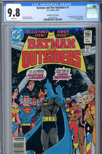 Load image into Gallery viewer, Batman and the Outsiders #1 CGC 9.8 CPV
