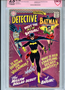 Detective Comics #359 - FIRST Batwoman!!! Signed Infantino CBCS 2.5