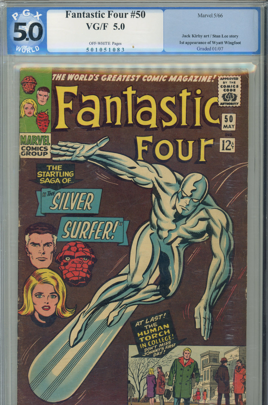 Fantastic Four #50 PGX 5.0