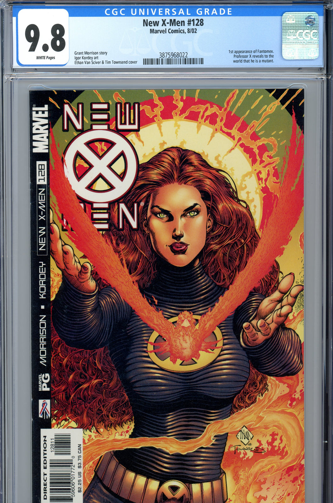 New X-Men #128 CGC 9.8 1st Fantomex