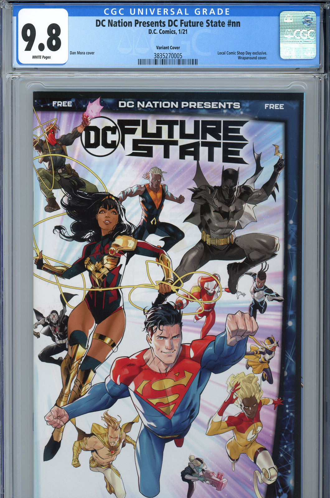 DC Nation Presents DC Future State Variant CGC 9.8