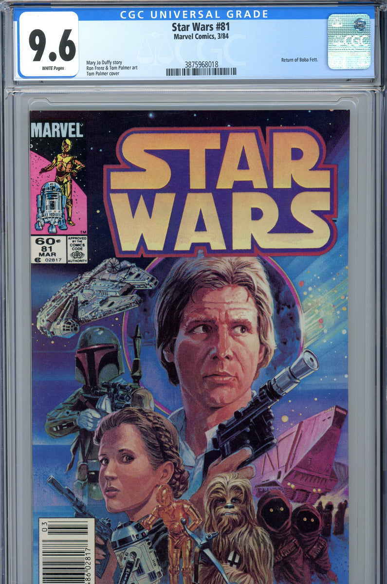 Star Wars #81 CGC 9.6 Newsstand – Out of the Vault Collectibles