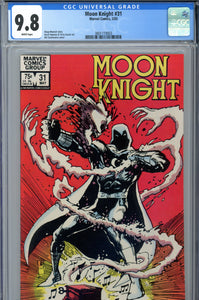 Moon Knight #31 CGC 9.8