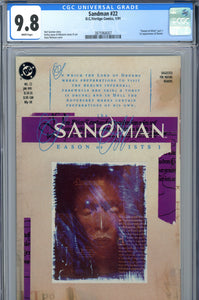 Sandman #22 CGC 9.8 1st Daniel