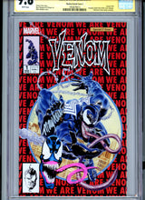 Load image into Gallery viewer, Venom #1 - CGC 9.8 - Mike Mayhew Signature + Original Sketch Remark Beautiful!
