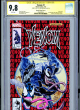 Load image into Gallery viewer, Venom #1 - CGC 9.8 - Mike Mayhew Signature + Original Sketch Remark Beautiful!
