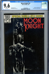 Moon Knight #25 CGC 9.6 1st Black Spectre