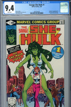 Load image into Gallery viewer, Savage She-Hulk #1 CGC 9.4
