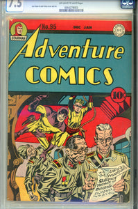 Adventure Comics #95 WWII Cover CGC 7.5