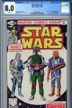 Load image into Gallery viewer, Star Wars #42 CGC 8.0 1st Boba Fett
