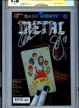 Load image into Gallery viewer, Dark Nights Metal #5 - Signed Capullo / Snyder CGC 9.8
