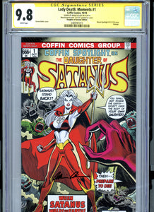 Lady Death:  Moments #1 - Signed by Brian Pulido - Limited to 125 - Daughter of Satanus Edition
