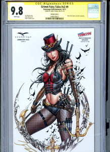 Grimm Fairy Tales #9 v2 - Cover L - Signed by Jamie Tyndall - CGC 9.8 - Limited to 100