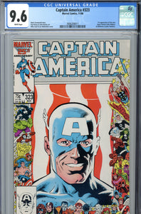 Captain America #323 CGC 9.6 1st Super Patriot