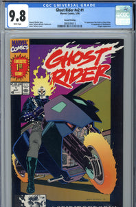 Ghost Rider V#2 #1 CGC 9.8 2nd Print