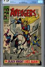 Load image into Gallery viewer, Avengers #48 CGC 7.5 1st Black Knight
