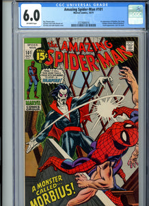 Amazing Spider-Man #101 CGC 6.0 1st Morbius