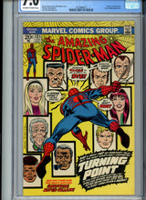 Load image into Gallery viewer, Amazing Spider-Man #121 CGC 7.0 Death of Gwen Stacy

