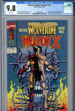 Load image into Gallery viewer, Marvel Comics Presents #72 CGC 9.8 1st Weapon X
