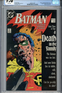 Batman 428 CGC 9.8 Death of Robin
