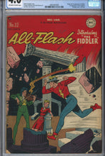 Load image into Gallery viewer, All Flash #32 CGC 4.0 1st Star Sapphire &amp; Fiddler
