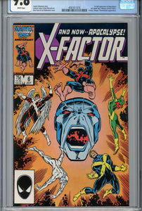 X-Factor #6 CGC 9.8 1st Apocalypse